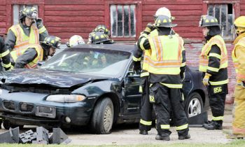 Fulda Fire Department holds Automobile Extrication Drill