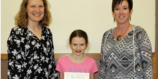 Rebecca Cheadle wins first place in local MRWA Poster Contest