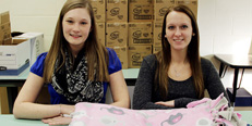 FCCLA Focus on Children project donates blankets to Project Linus