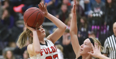 Fulda girls win in OT; defeat Rebels 73-69