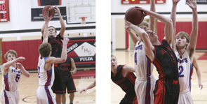 Fulda Raider boys escape with one point victory over HBC Patriots