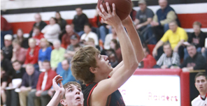 Red Rock Falcons fly by Raider boys