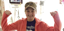 Breathing easy again,  Olson receives new lungs