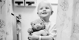 Teddy never misses a chemo round due to the kindness of strangers