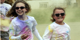 Fulda Elementary School Color  the Students Fun Run was tons of fun!