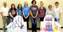 Relay for Life Chairs ready for Murray County Auction