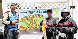 Maple Lawn Senior Care Campus holds 1st Annual Bodacious Bed Race