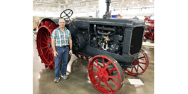 WD 40 tractor restored and shown at Okabena