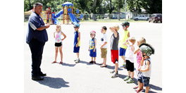 Fulda Police Department  holds annual Bike Rodeo for area children