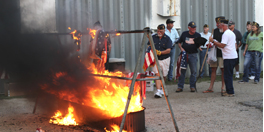 Flag retirement ceremony held on Patriot Day, Monday September 11