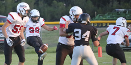 Falcons score early, build big lead in 48-6 victory over Fulda Raiders have pair of nice drives, scoring second-quarter touchdown