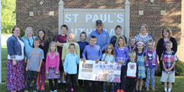 St. Paul’s Lutheran School receives donation through America’s Farmers Grow Communities Program