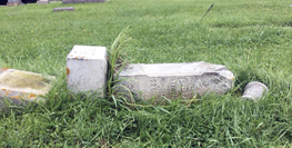 Headstone Cleaning and Repair workshop