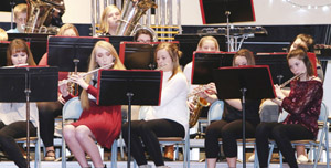 A Holiday Concert performed by the Fulda High School Band