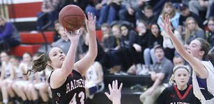 Girls power past Panthers; fall to Rebels