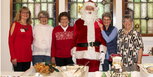 Maple Lawn Senior Care Center Pink Ladies show appreciation for staff