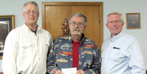 Masonic Lodge fund drive for Food Shelves