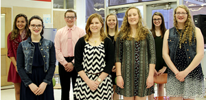 Fulda High School’s National Honor Society inducts eight new members