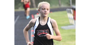 Morgan Gehl wins two races at Section 3A Meet, advances to State Meet in both events; Schaffer, White also place at section