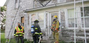 Fulda Fire Department holds training drill