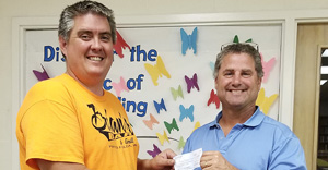 Mike Bourquin Construction donates to STEAM program