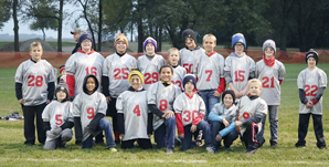 Minnesota Youth Football League  players Bench Buddy’s to the Coyotes on Homecoming game night