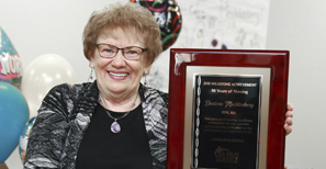 Darlene Mechtenberg, long time nurse receives award