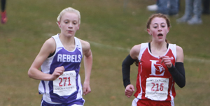 Morgan Gehl wins third straight Section 3A CC race