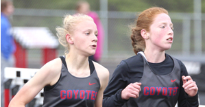 Morgan Gehl wins twice, HL-O/Fulda Coyote girls qualify 11 athletes in 11 events