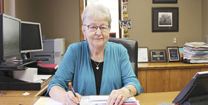 Dorothy Jensen marks  50 Years at Currie State Bank