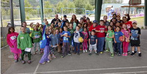 Solid Rock Church youth do  mission work in Haines, Alaska