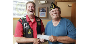 Fulda American Legion Post #318 donates to Legacy Scholarship