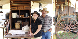 DT Chuck Wagon cooking  demonstrations held at Murray County Fair