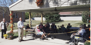 Maple Lawn Senior Care Campus builds a new Pavilion in the Courtyard