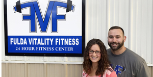 Fulda Vitality Finess recognized as Fulda Area  Community Club October  Business of the Month