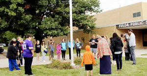 See You at the Pole held at Fulda High School