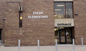 New Entrance at Fulda Elementary School