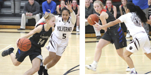 Wolverines pull away from Coyotes, 60-38 in tough game; Hermeling scores 15 points for HL-O/F