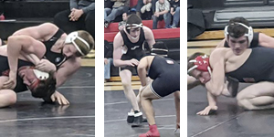 Fulda/MCC Warrior Wrestlers hosted triangular Tuesday; Behnke/Klein have standout matches