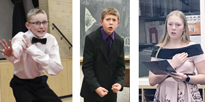 Speech Showcase held Tuesday evening at the Fulda High School