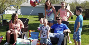 Grayson’s 4th birthday celebrated with drive-by party parade